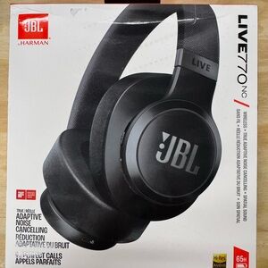 JBL Live 770NC Over-Ear Black Headphones